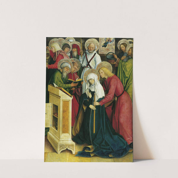 The Death of the Virgin by Bartholomäus Zeitblom