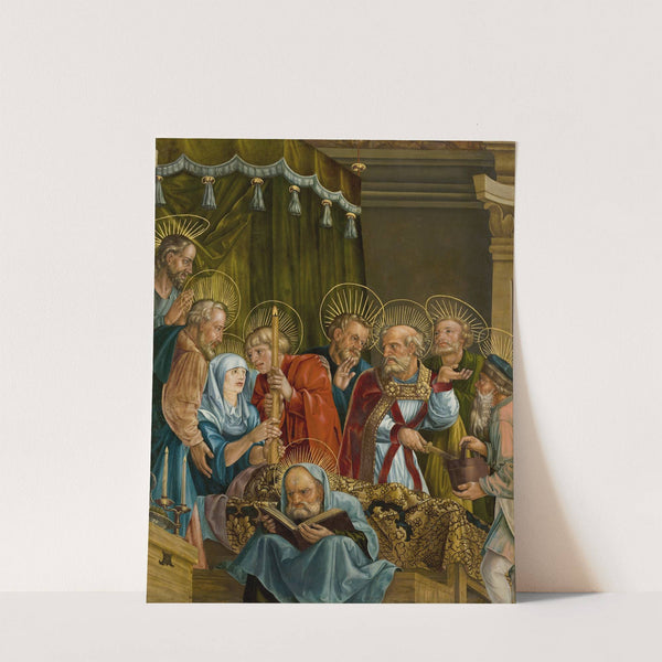 The Deathbed of Mary by Melchior Feselen