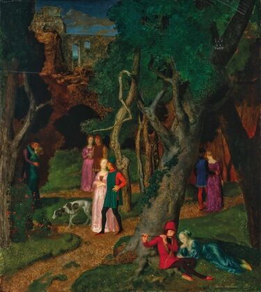 The Decameron, The Garden of the Villa