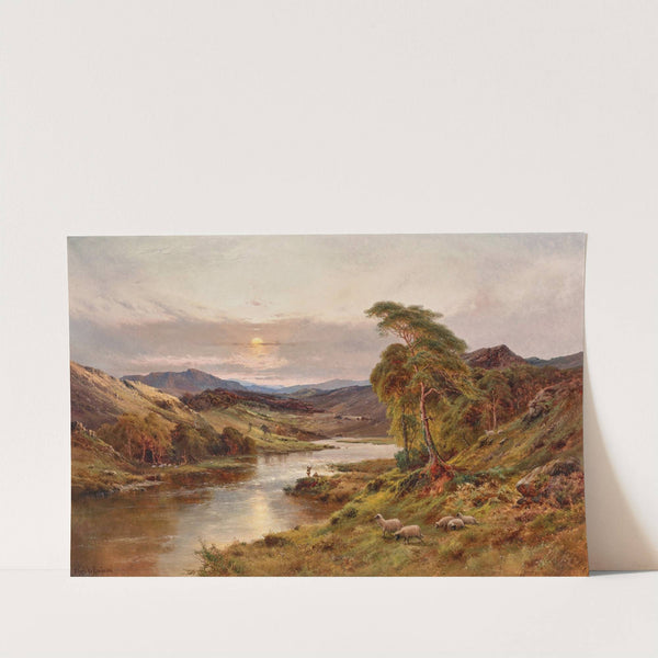 The Dee at Balmoral by Alfred de Bréanski