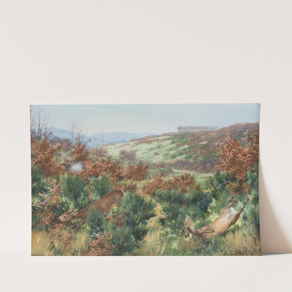 THE DEER HUNT by Johannes Gehrts