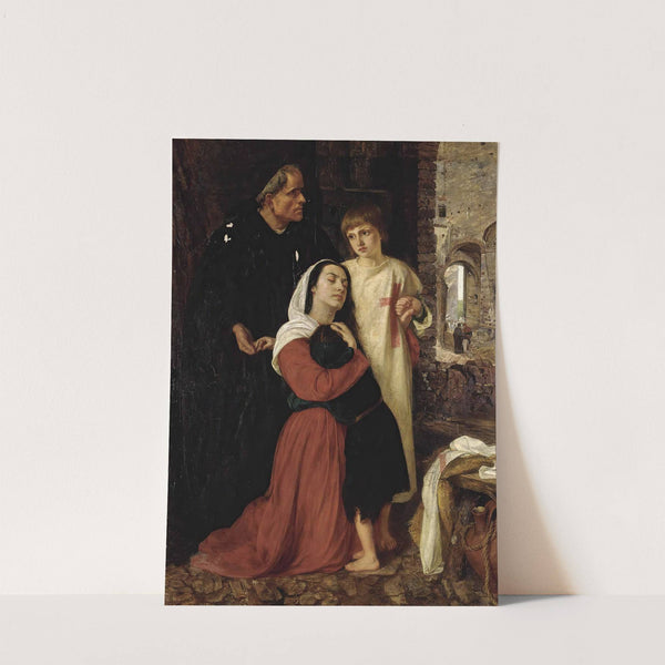 The Departure – An Episode Of The Child’s Crusade, 12 Th Century (1857 - 1861) by Joanna Mary Wells