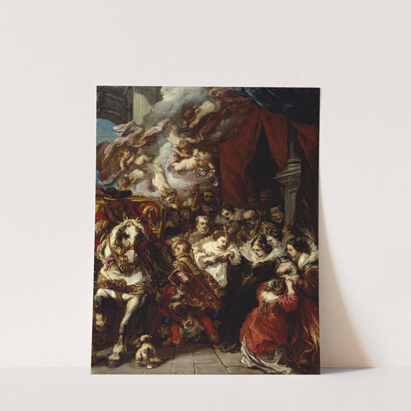 The Departure of Elisabeth of France for Spain (after 1858) by Eugène Isabey