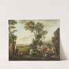 The Departure Of The Conscripts by Louis Joseph Watteau