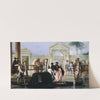 The Departure of the Gondola (mid-1760s) by Giovanni Domenico Tiepolo