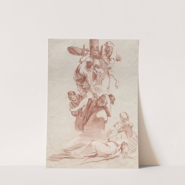 The Descent from the Cross by Jean Baptiste Marie Pierre