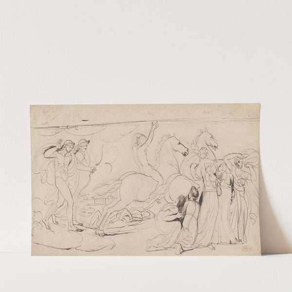 The Destruction of Niobe’s Children by George Romney