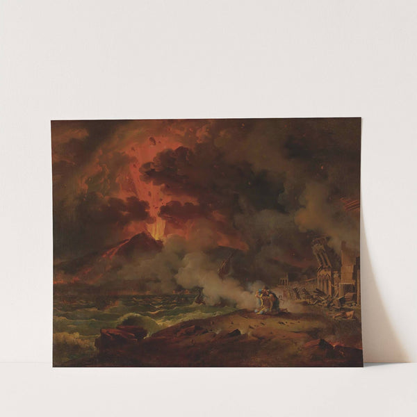 The Destruction Of Pompeii by Pierre-Henri de Valenciennes