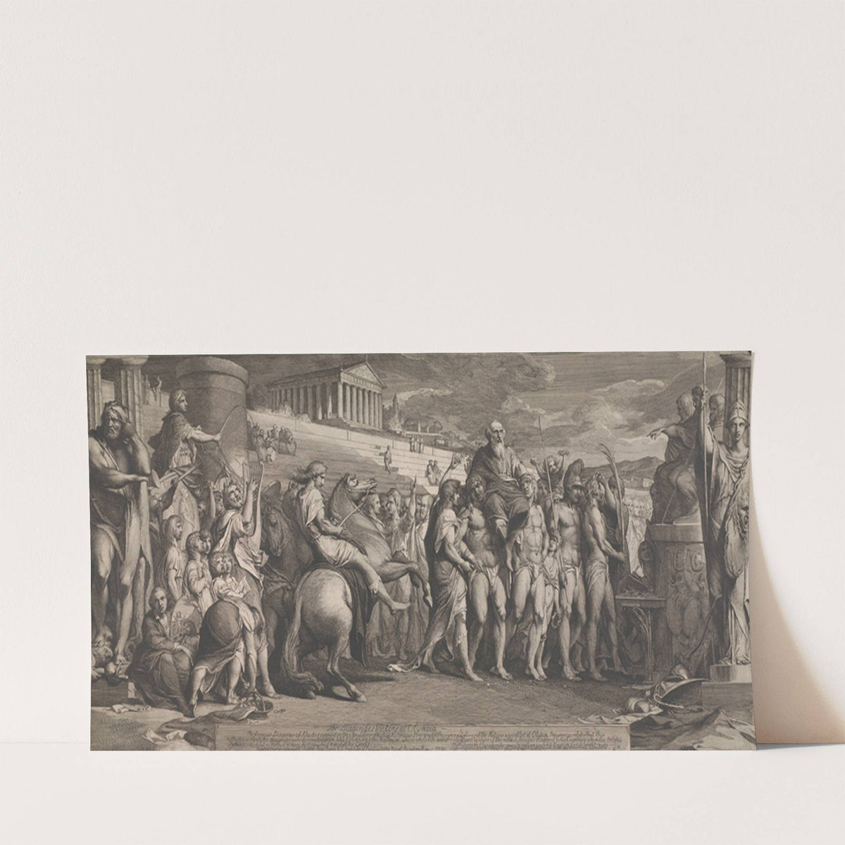 The Diagorides Victors at Olympia (Design for the Walls of the Great Room of the Society for the Encouragement of the Arts) (after 1783) by James Barry