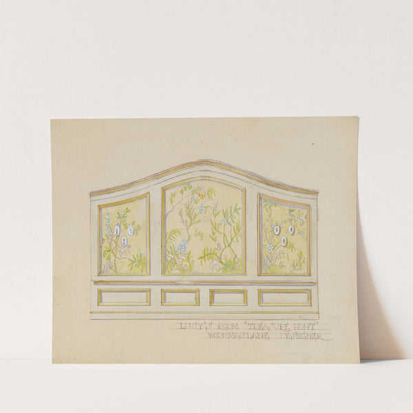 The Disappointment: Sketch no. 5, Lucy&#8217;s Room &#8216;Treasure Hunt&#8217; (1934-1943) by Wood MacLane