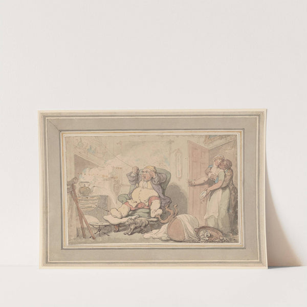 The disaster by Thomas Rowlandson