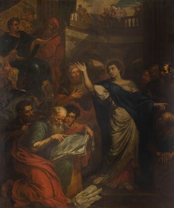 The Dispute of Saint Catherine of Alexandria with the Fifty Philosophers