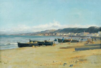 The District Of The Agfa Train Station, Seen From The Tivoli Beach, Algiers