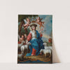 The Divine Shepherdess by Miguel Cabrera
