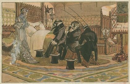 The doctors’ consultation.