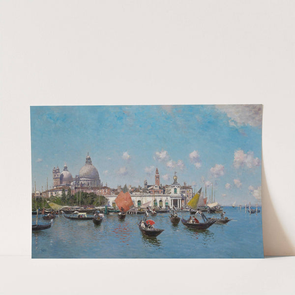 The Dogana, Venice by Martin Rico y Ortega