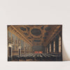 The Doge And Grand Council In Sala Del Maggior Consiglio by Canaletto