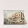 The Doge’s Palace and the Grand Canal, Venice, looking west by Samuel Prout
