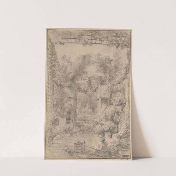 The Draftsman by Jean-Honoré Fragonard