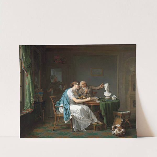 The Drawing Lesson by Louis Moritz