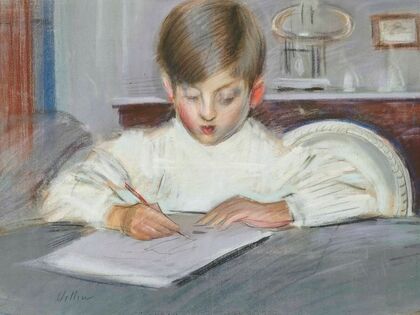 The drawing lesson
