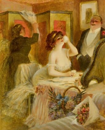 The dressing room