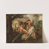 The Drunken Silenus with the Phrygian Peasants by Moyses van Uyttenbroek