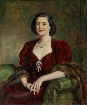 The Duchess of Roxburghe, Mary Innes-Ker (1915-2014) (1948)