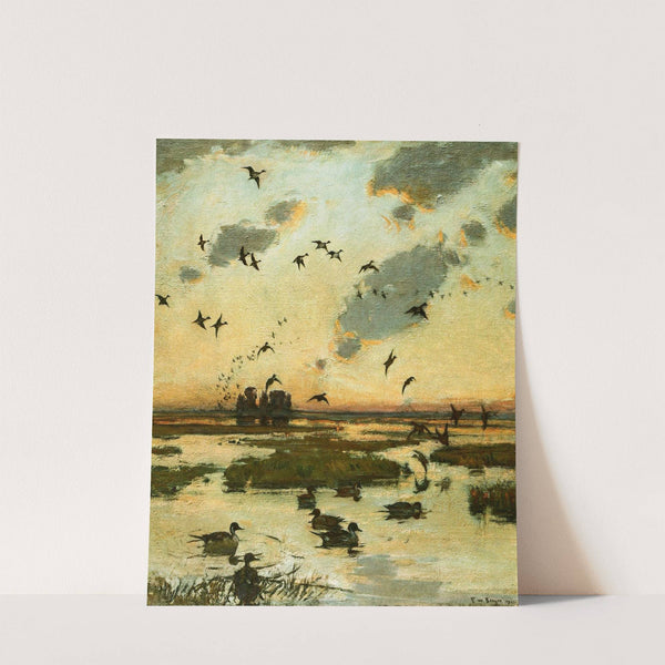 The Duck Marsh by Frank Weston Benson  