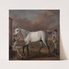 The Duke of Hamilton’s Grey Racehorse ‘Victorious’ at Newmarket (ca. 1725) by John Wootton