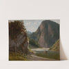 The Dunajec River in the Pieniny Mountains by Józef Szermentowski