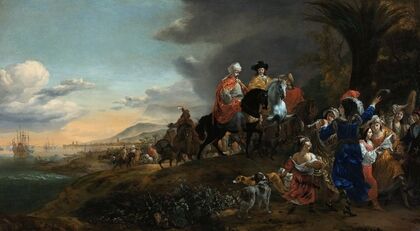 The Dutch Ambassador on his Way to Isfahan