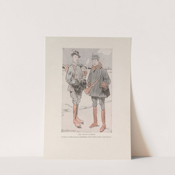 The Dutch Junkers (1916-1917) by Louis Raemaekers