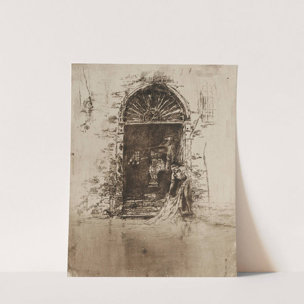 The Dyer (1879-1880) by James Abbott McNeill Whistler