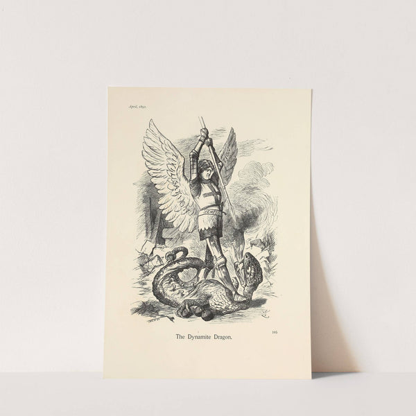 The Dynamite Dragon by Sir John Tenniel