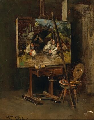 The Easel of the Artist