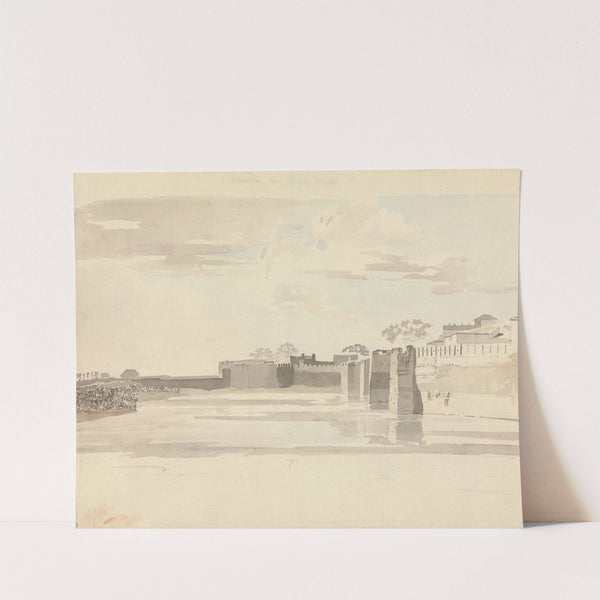 The East Gate at Tanjore (S. India) by Samuel Davis