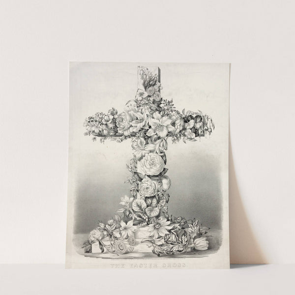 The Easter cross (1869) by Currier & Ives.