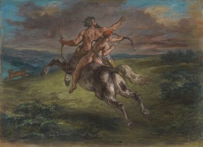 The Education of Achilles (1862)
