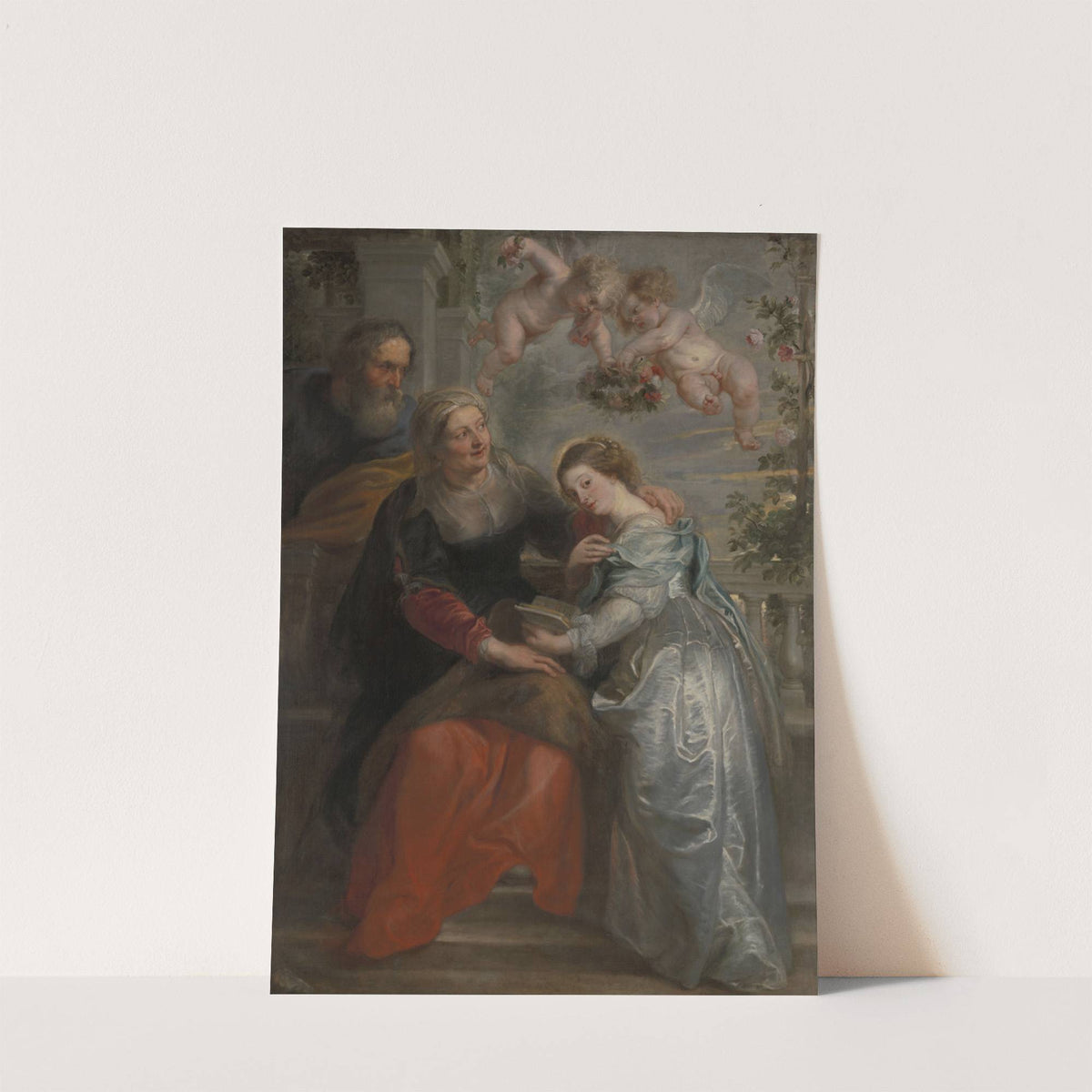 The Education of Mary by Peter Paul Rubens