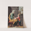 The Education of the Virgin Mary (1630s) by Giovanni Francesco Romanelli