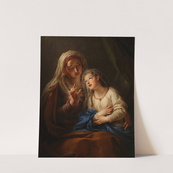The Education of the Virgin Mary (ca 1735-1737) by Charles-Antoine Coypel