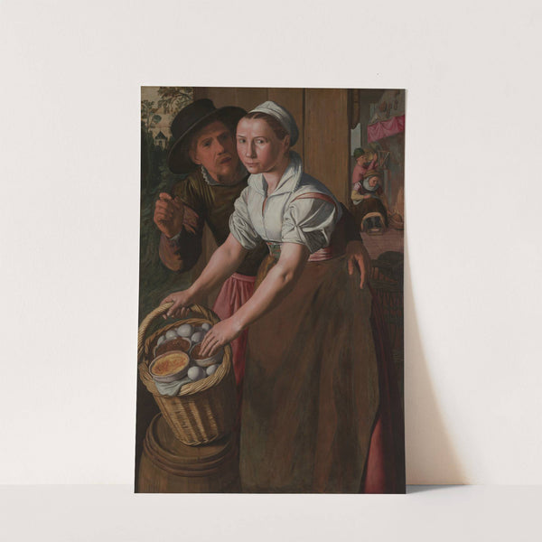 The Egg Girl by Pieter Aertsen