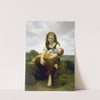 The Elder Sister (1869) by William Bouguereau