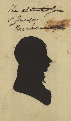 The eldest son of Judge Breckenridge