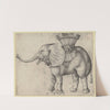 The Elephant by Martin Schongauer