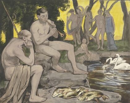 The Elysian Fields (Dancing nymphs)