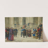 &#039;The Emperor Visiting the Galicia Diet in Lviv&#039; from the Series &#039;Inspection Trip of Emperor Franz Joseph I Around Galicia in September 1880&#039; by Henryk Rodakowski