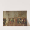 The Emperor Welcoming Polish and Ukrainian Delegation in Lviv by Franciszek Tepa