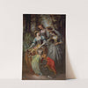 The Empress Eugénie and her attendants by Adolphe Monticelli